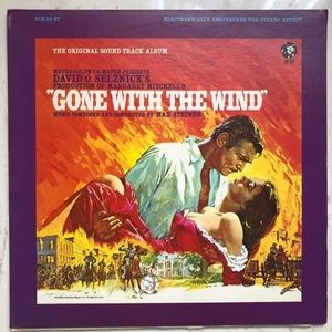 Vintage Gone With The Wind 1967 Original Sound Track Album MGM Records